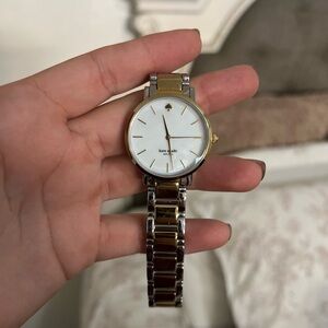 Kate Spade Two-Tone Gold and Silver Watch